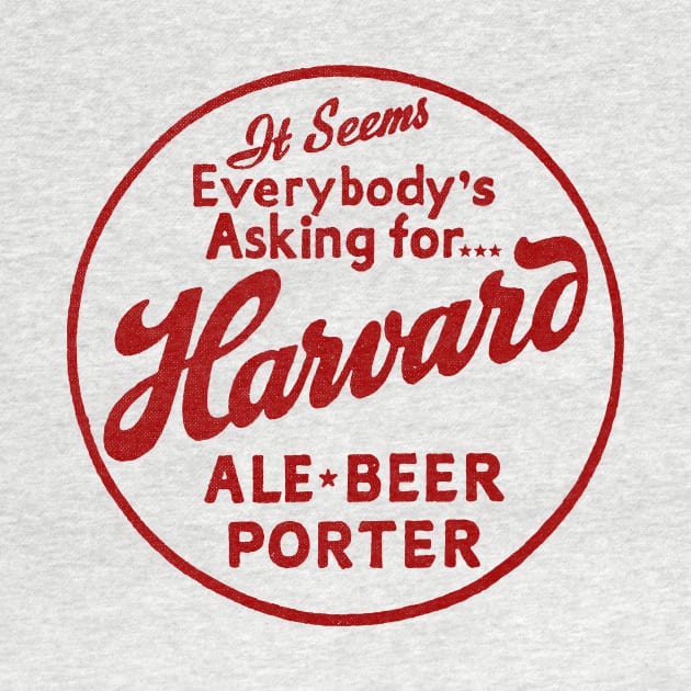 Retro Beer - Harvard Ale, Beer, Porter by Allegedly